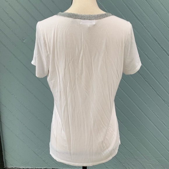 Calvin Klein White Silver Neck - Picture 3 of 4